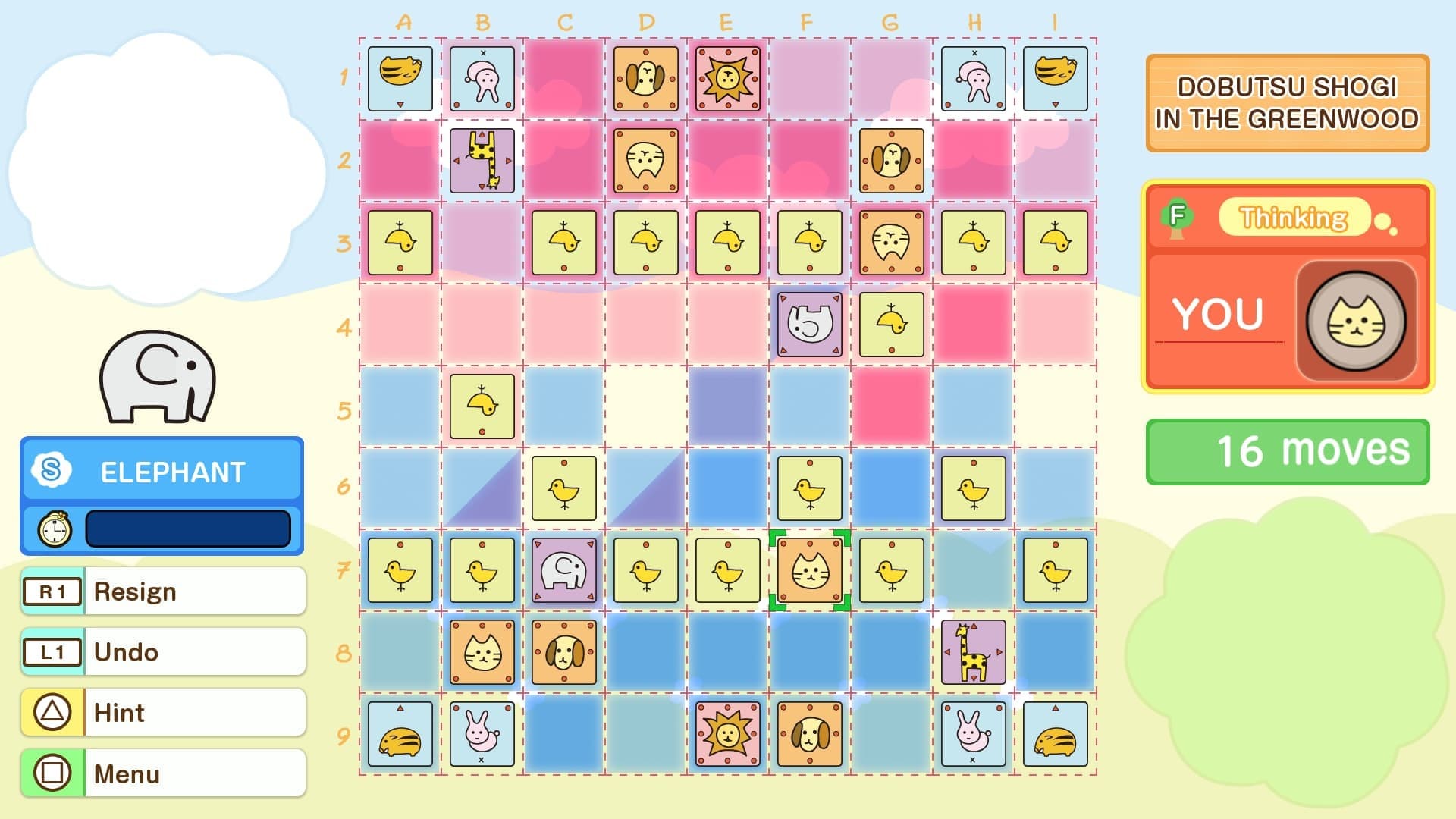 DOBUTSU SHOGI WORLD (LET'S CATCH THE LION!)