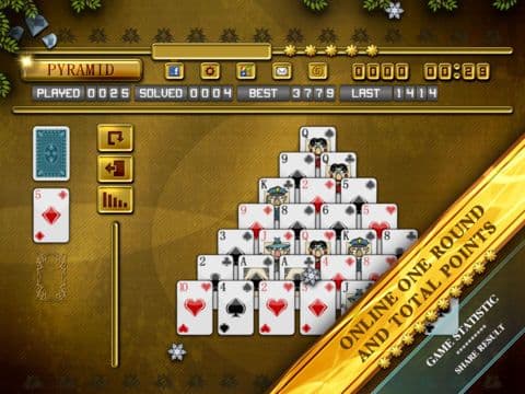 ACC Solitaire [ Pyramid ] HD Free - Classic Card Games for iPad & iPhone