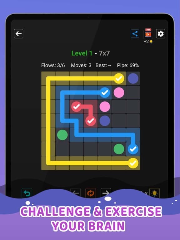 Connect Dots - Two Dots Flow