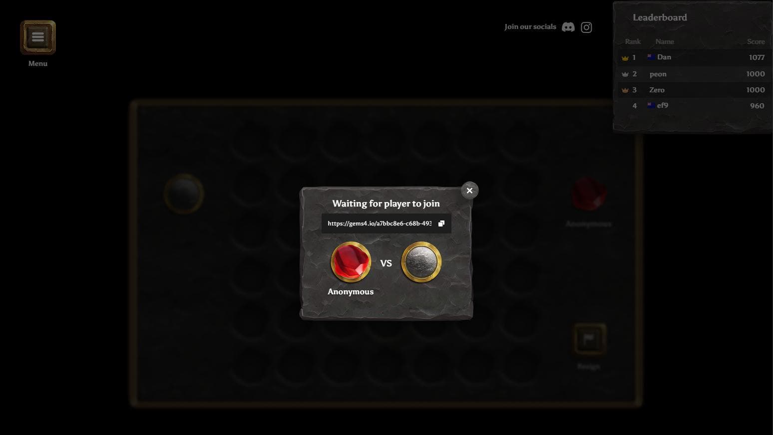 Gems4.io | Free Multiplayer Strategy Connector!