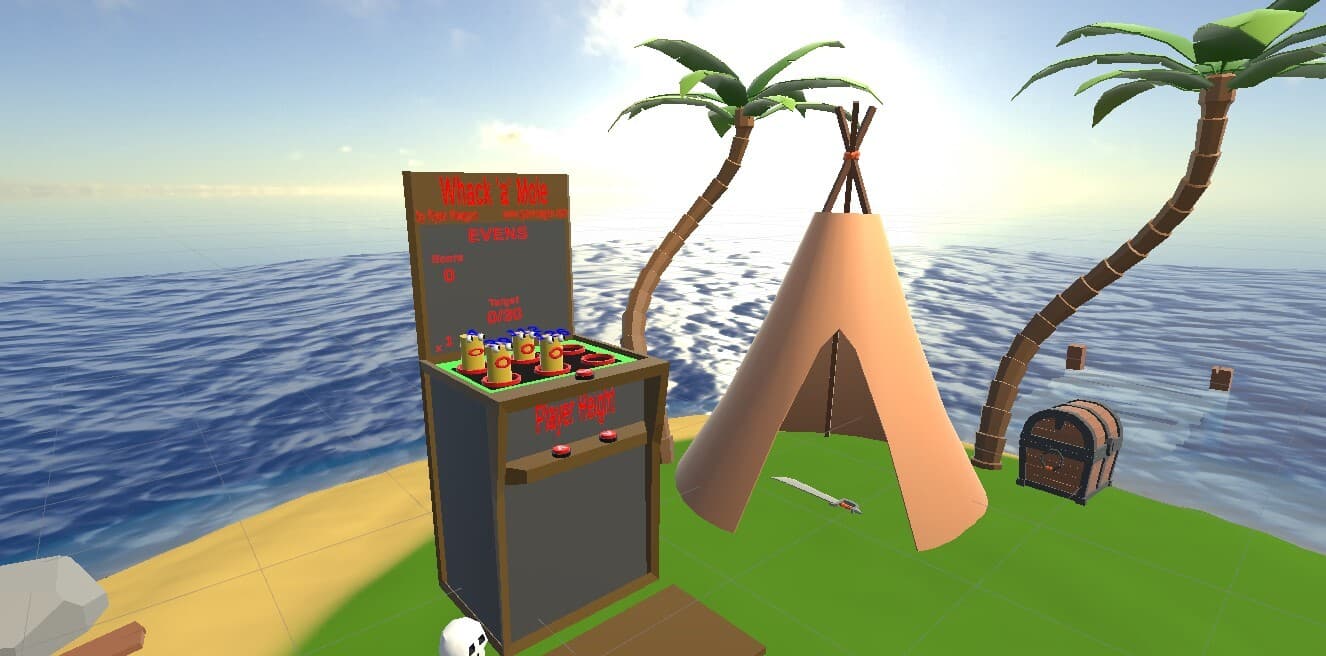 Whack 'A' Mole Mathematics VR