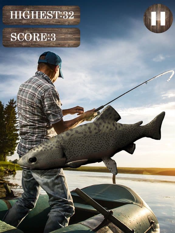 3D Bass Fishing Extreme River Juggle Flick