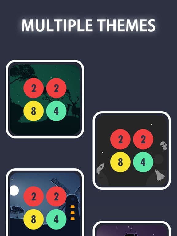2 for 2 Dots Connect 2048