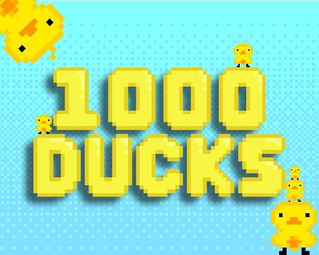 1000 Ducks