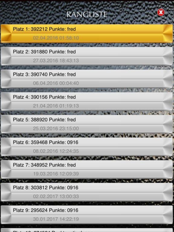 1024 - 2048 - 4096 - 8192