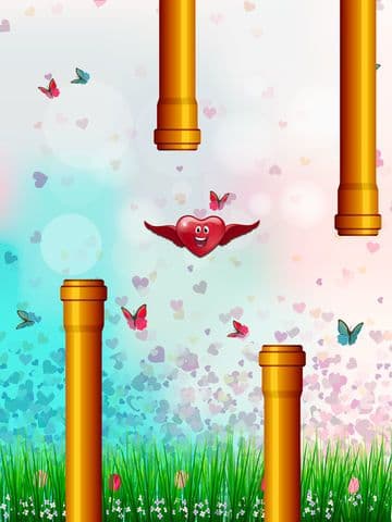 ' A Flying Heart Saga Play Impossible Valentine’s Palpitation Free Games for Lovers