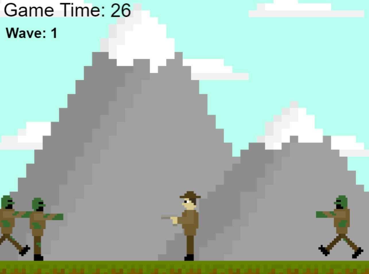 8-bit Zombie Survival