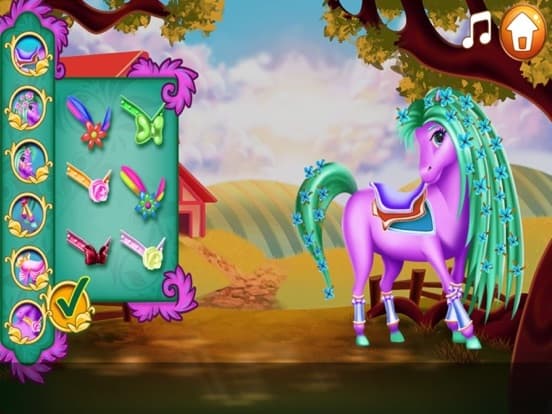 Fashion Rainbow Horse Rider