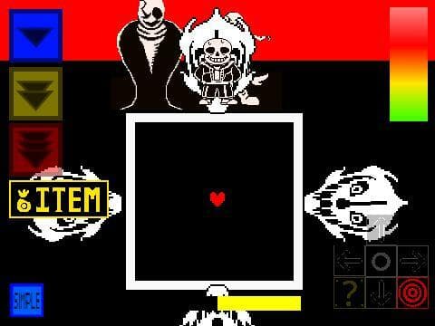 2 Player Hard Mode Sans Fight
