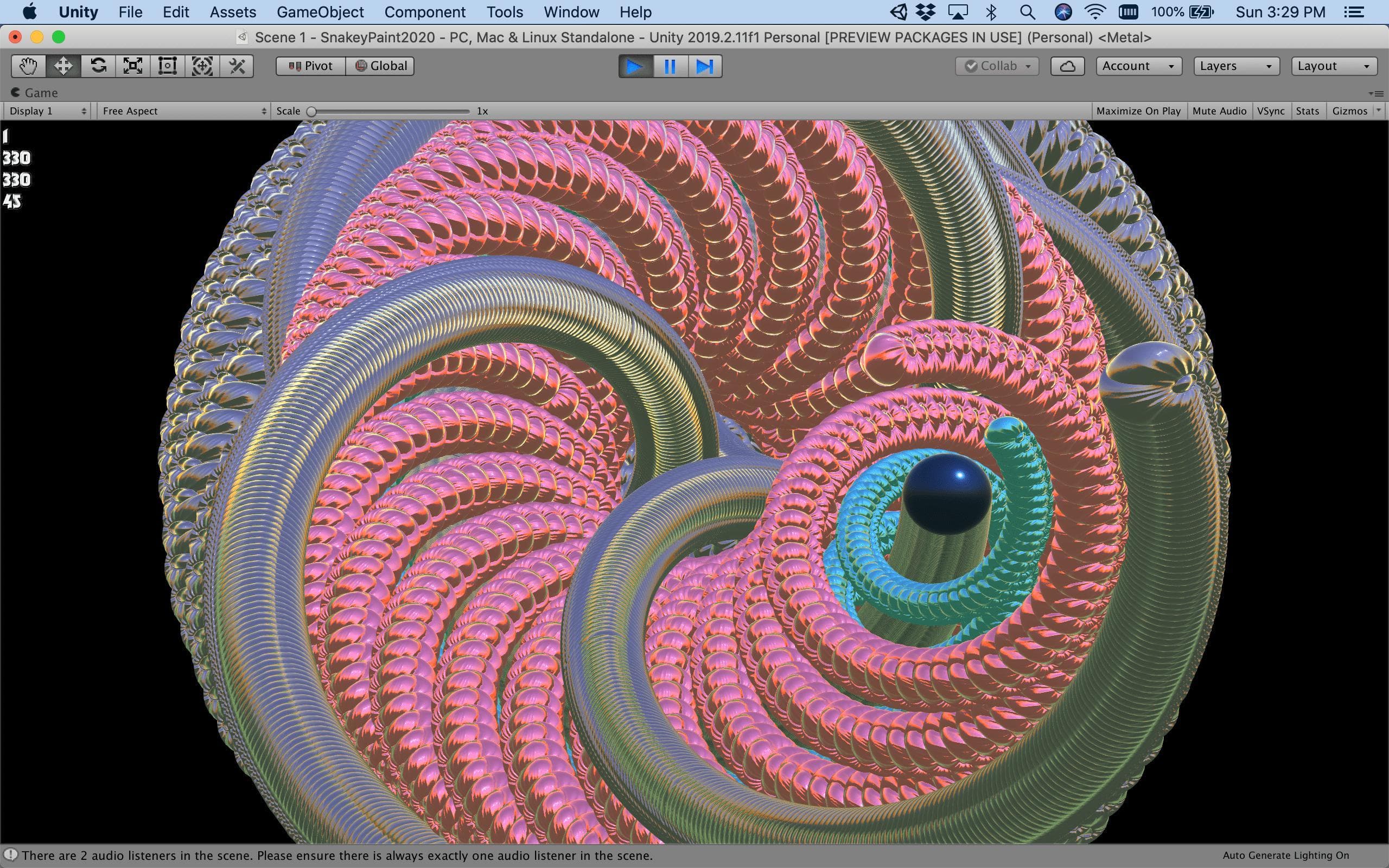 Snakey Paint 1