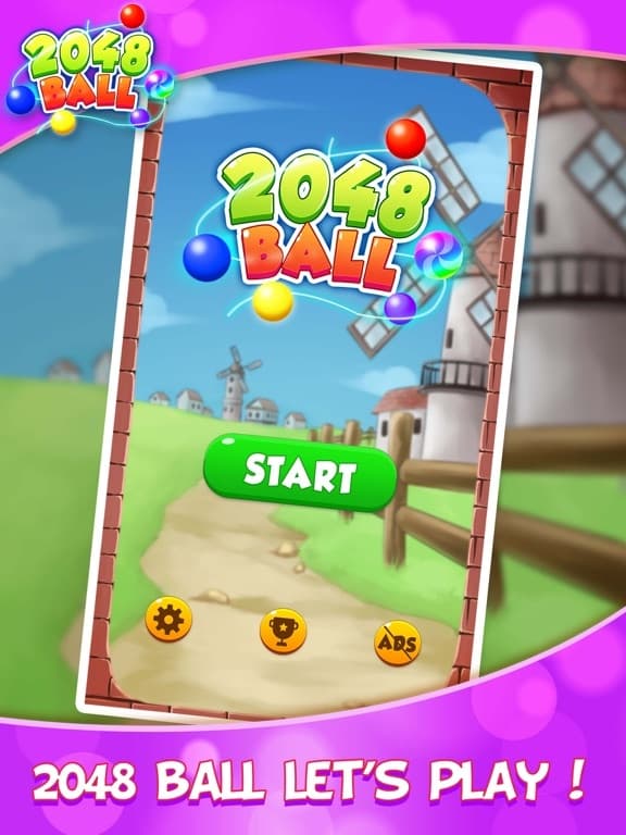 2048 Balls: Merge Magic Bubble