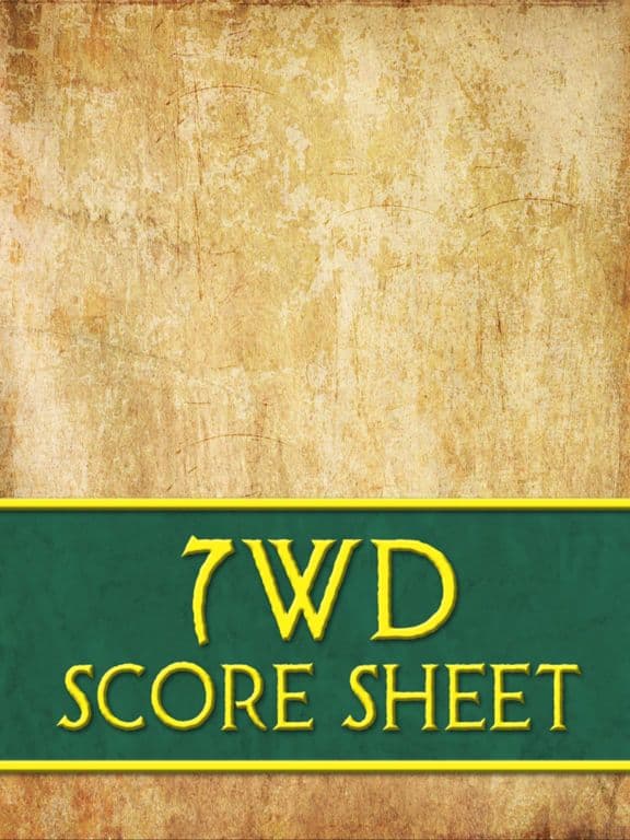 7WD – Score Sheet