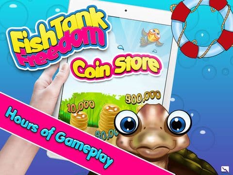 A Fish-Tank Freedom - Rescue from the Ocean's Water Free Kids Fishing Game