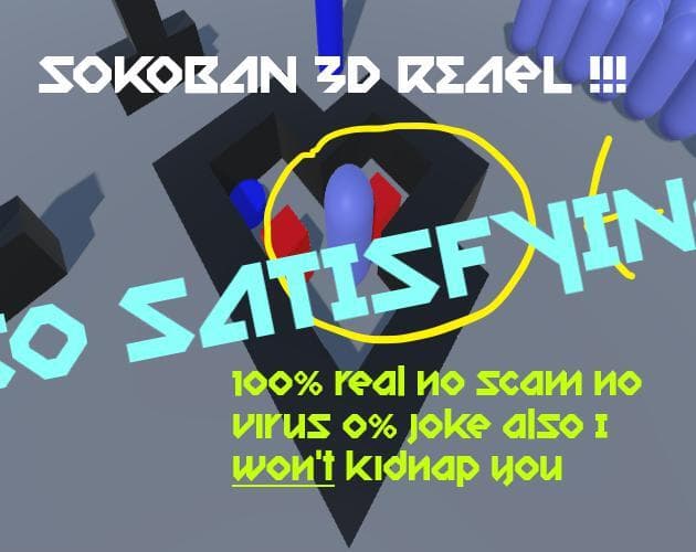 (April Fools) Sokoban 3D !!!