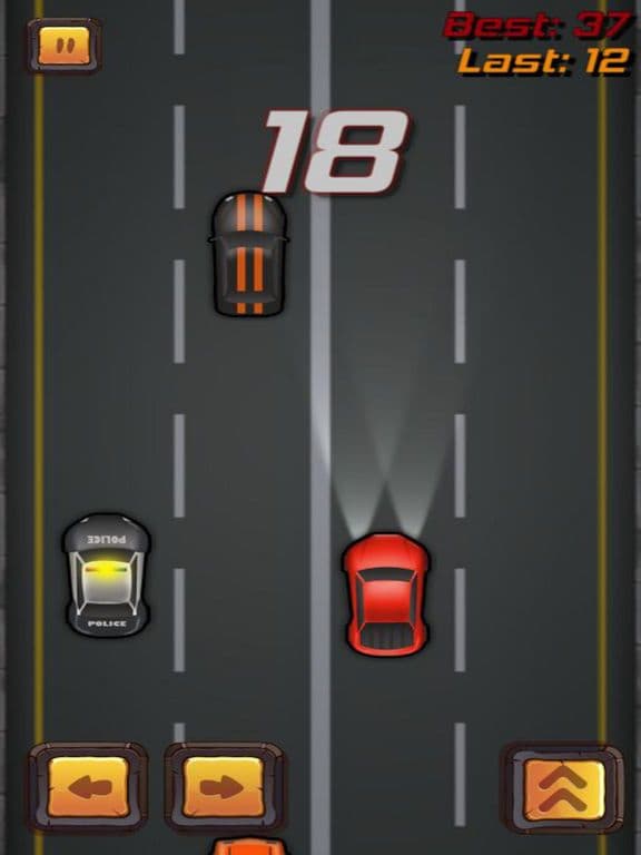 2D Infinite Car Racing